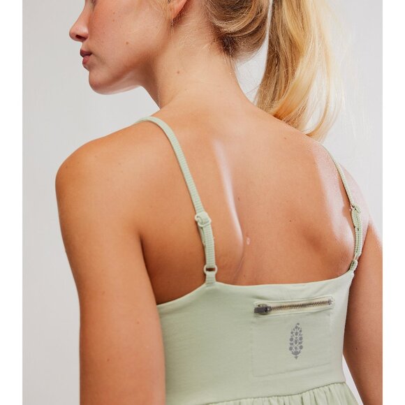 FP MOVEMENT Hot Shot Strappy Onesie / Green Tea - Picture 8 of 10